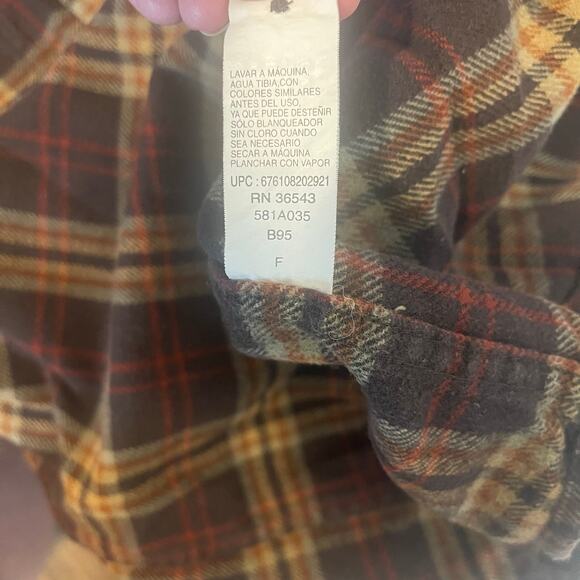 Timberland Mens Flannel Size XXL-Preowned - Picture 5 of 9